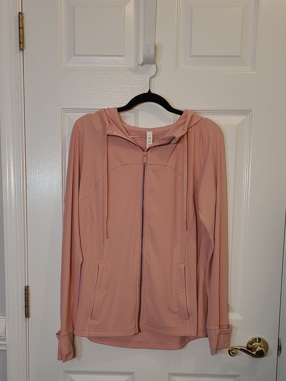 lululemon athletica Dusty Rose Hooded Zip Jacket